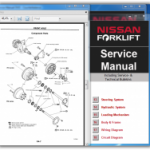 راهنمای تعمیرات لیفتراک های نیسان Nissan Forklift Service Manual (کد محصول: MCHS088)
