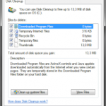 DISK CLEANUP