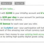 Earn Free Money from VirtaPay (Uang Gratis Dari VirtaPay)